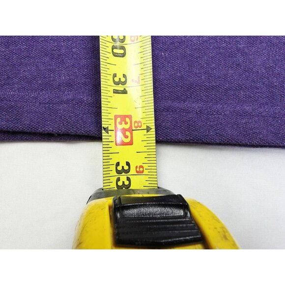 Foundry Size 3XL Mens Plum Short Sleeve Cotton Spread Collar Polo - Picture 6 of 8